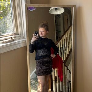 SHEIN Black Long Sleeve Top